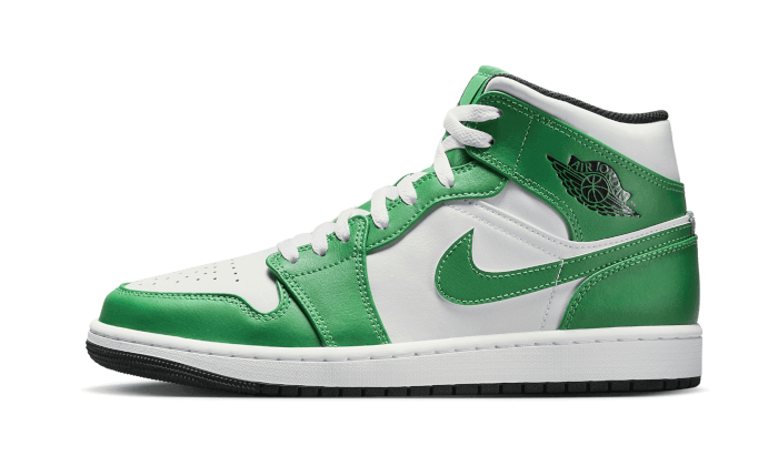 Jordan 1 Mid Lucky Green