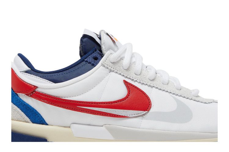 Nike Cortez 4.0 Sacai White University Red Blue - DQ0581-100