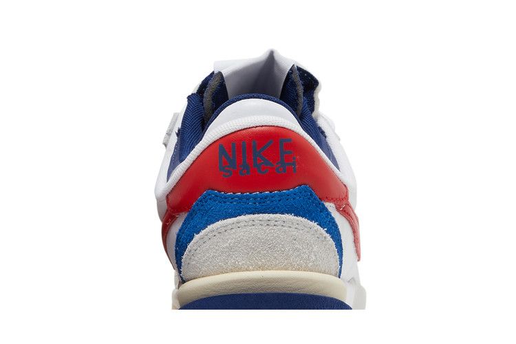 Nike Cortez 4.0 Sacai White University Red Blue - DQ0581-100