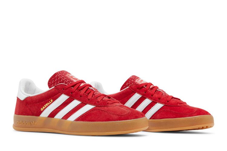 Adidas Gazelle Indoor Scarlet Cloud White - H06261