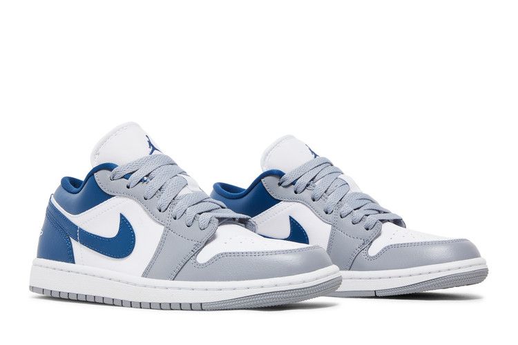 Air Jordan Air Jordan 1 Low White Grey Blue - DC0774-042