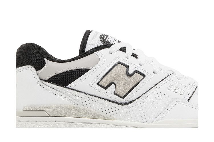 New Balance 550 White Black Grey - BBW550JB