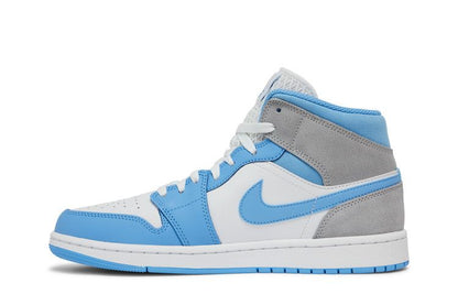 Air Jordan Air Jordan 1 Mid University Blue Grey - DX9276-100