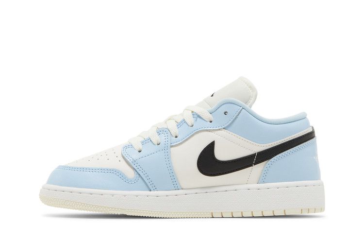 Air Jordan Air Jordan 1 Low Ice Blue Black - 554723-401