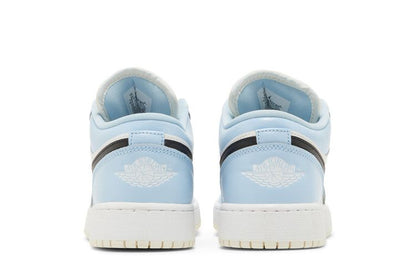 Air Jordan Air Jordan 1 Low Ice Blue Black - 554723-401