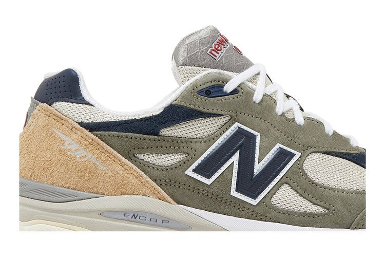 New Balance 990 v3 Made In USA Green Cream - M990TO3