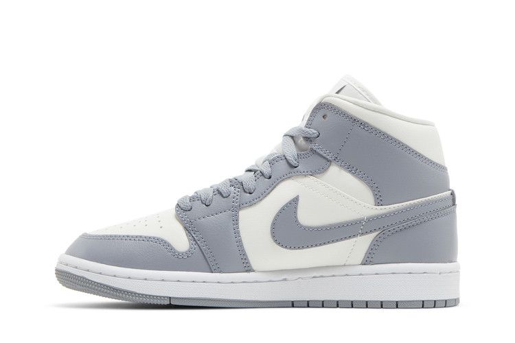 Air Jordan Air Jordan 1 Mid Grey Sail - BQ6472-115