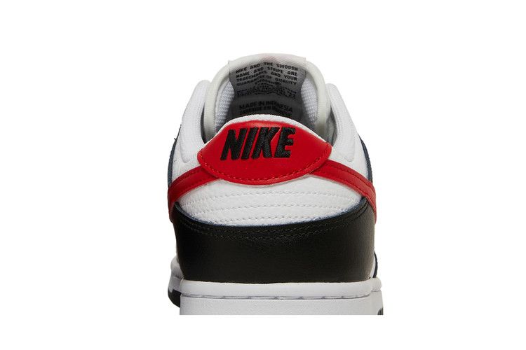 Nike Dunk Low Black White Red - FB3354-001