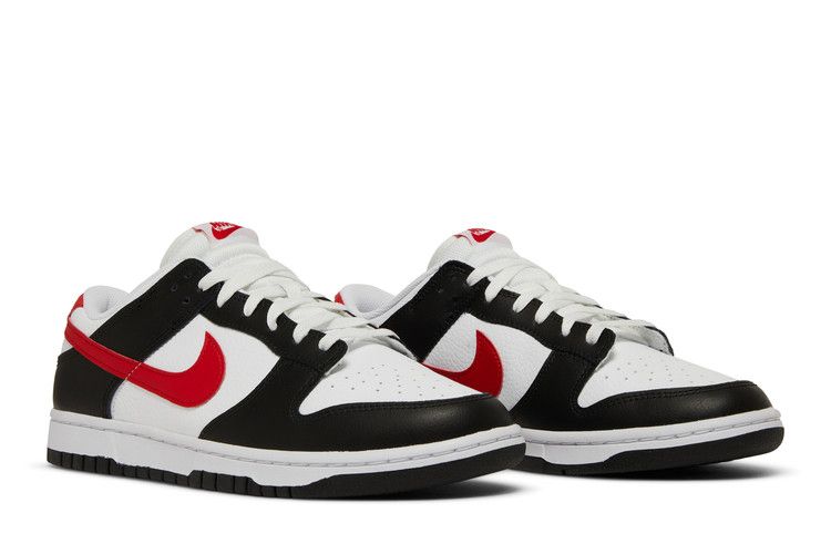 Nike Dunk Low Black White Red - FB3354-001