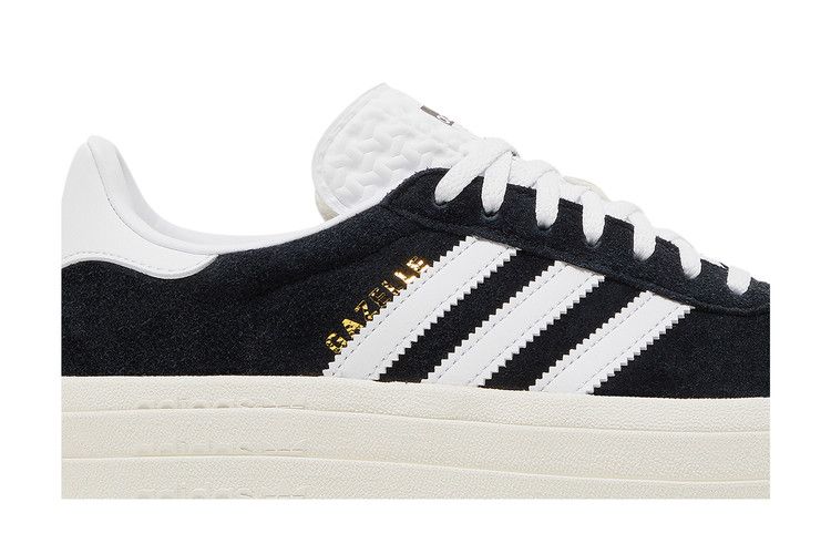 Adidas Gazelle Bold Core Black White - HQ6912