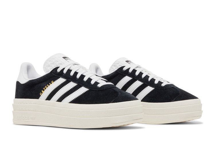 Adidas Gazelle Bold Core Black White - HQ6912