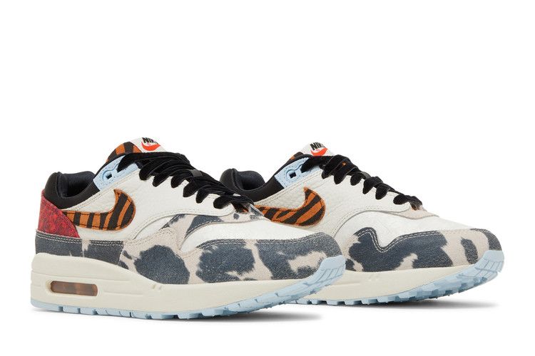 Nike Air Max 1 '87 Tiger Swoosh Cow Print - FD0827-133