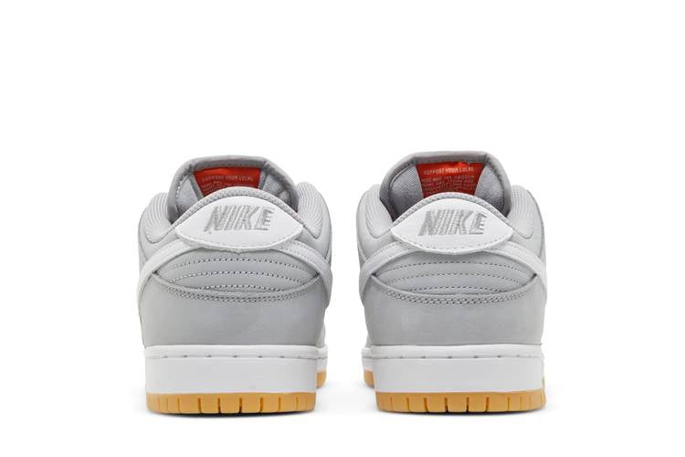 Nike SB Dunk Low Pro ISO Orange Label Wolf Grey Gum - DV5464-001