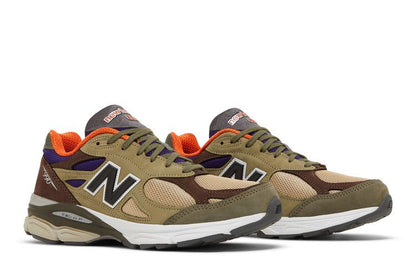 New Balance 990 V3 Made In Usa Tan Blue - M990BT3