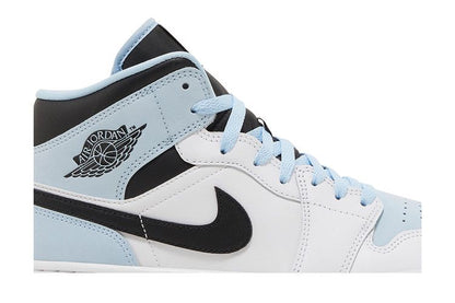 Air Jordan Air Jordan 1 Mid SE Ice Blue Black - DV1308-104 / DV1337-104