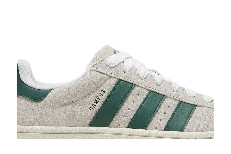 Adidas Campus 00s Crystal White Dark Green - GY0038