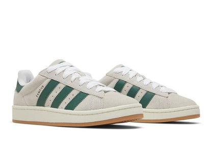 Adidas Campus 00s Crystal White Dark Green - GY0038