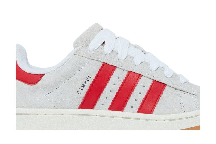 Adidas Campus 00s Crystal White Better Scarlet  - GY0037