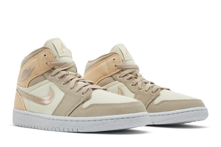 Air Jordan Air Jordan 1 Mid SE Canvas Khaki - DV0427-102