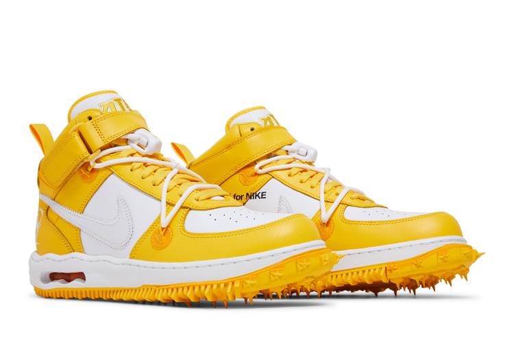 Nike Air Force 1 Mid SP Off-White Varsity Maize - DR0500-101