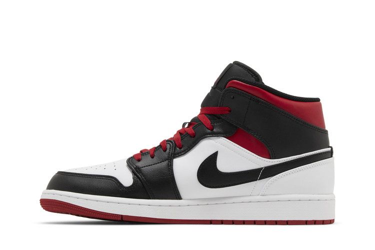 Air Jordan Air Jordan 1 Mid Gym Red Black Toe - DQ8426-106 / DQ8423-106