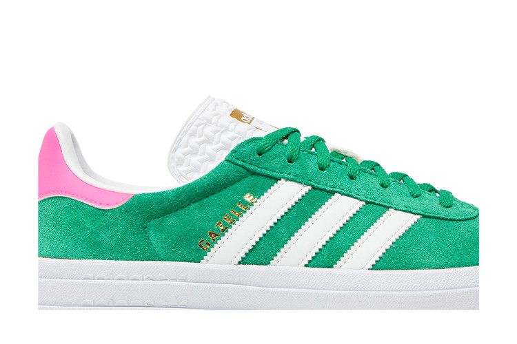 Adidas Gazelle Bold Green Lucid Pink - IG3136