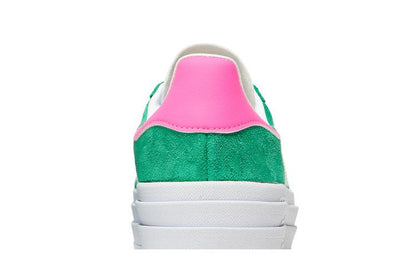 Adidas Gazelle Bold Green Lucid Pink - IG3136