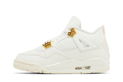 Air Jordan Air Jordan 4 Sail Metallic Gold - AQ9129-170