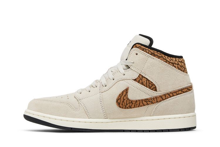 Air Jordan Air Jordan 1 Mid SE Brown Elephant - DZ4129-102 / DZ5369-102