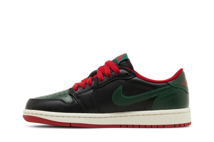 Air Jordan Air Jordan 1 Retro Low OG Gorge Green Varsity Red - CZ0775-036