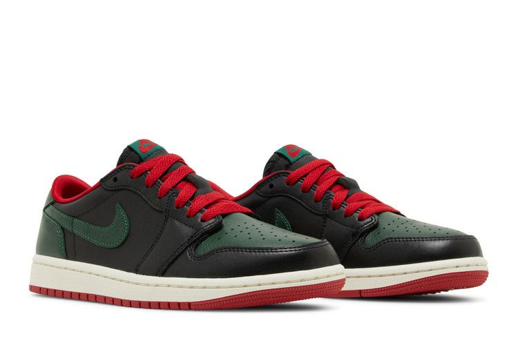 Air Jordan Air Jordan 1 Retro Low OG Gorge Green Varsity Red - CZ0775-036