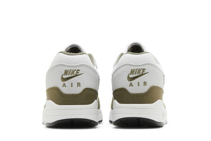 Nike Air Max 1 White Black Medium Olive - FD9082-102