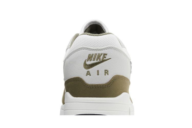 Nike Air Max 1 White Black Medium Olive - FD9082-102