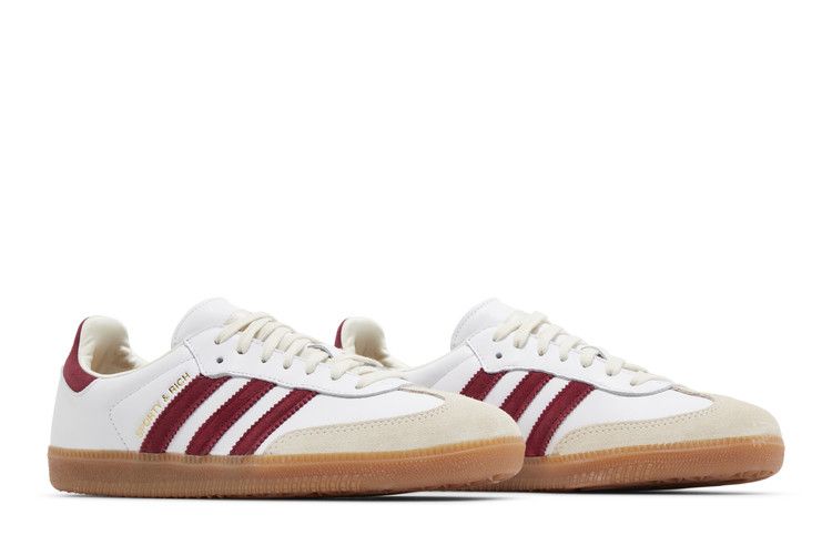 Adidas Samba OG Sporty & Rich White Core Burgundy - IF5660