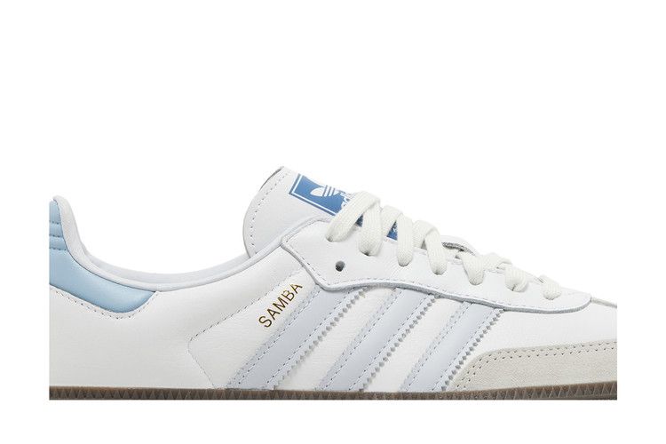 Adidas Samba OG Core White Halo Blue - ID2055