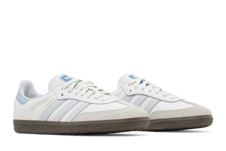 Adidas Samba OG Core White Halo Blue - ID2055