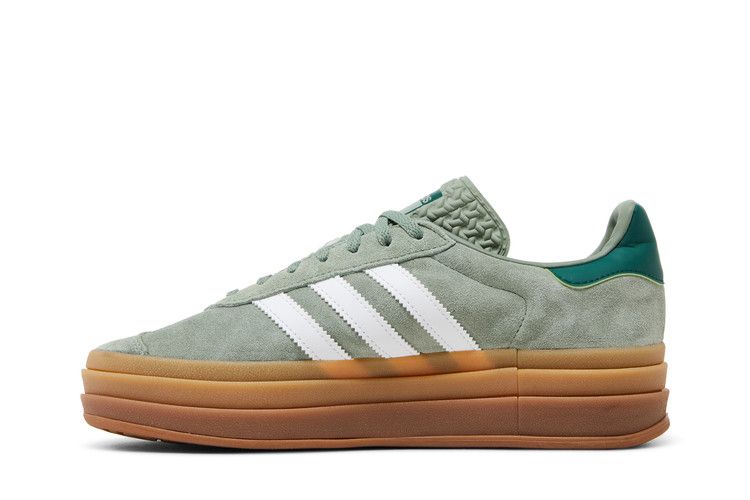 Adidas Gazelle Bold Silver Green - ID6998