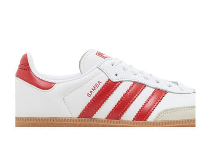 Adidas Samba OG White Solar Red Gum - IF6513