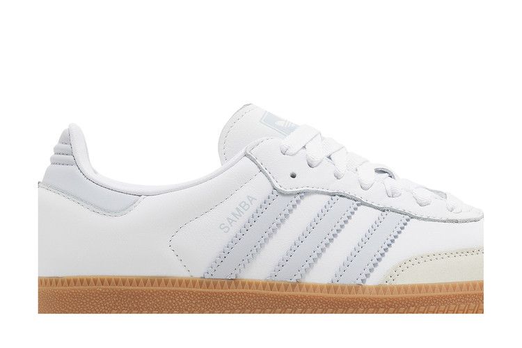 Adidas Samba OG White Halo Blue Gum - IE0877