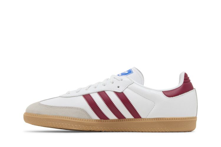 Adidas Samba OG White Burgundy Gum - IF3813