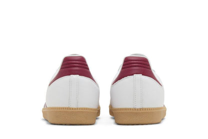 Adidas Samba OG White Burgundy Gum - IF3813