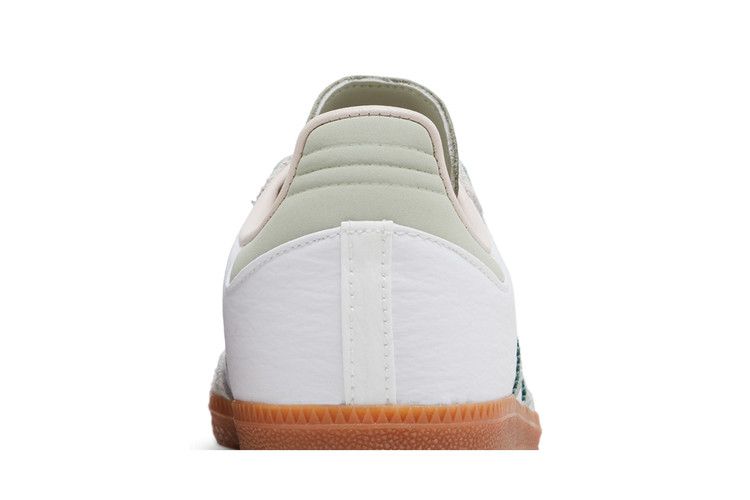 Adidas Samba OG  Cloud White Silver Green - ID0492