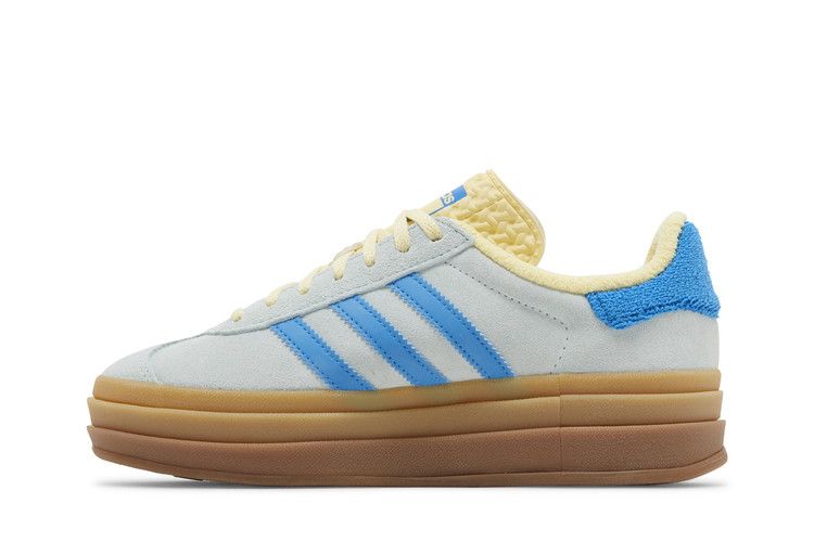 Adidas Gazelle Bold Almost Blue Yellow - IE0430