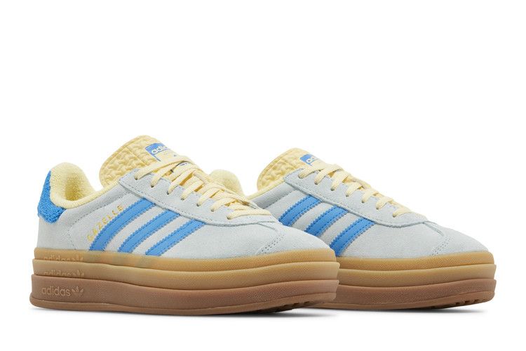 Adidas Gazelle Bold Almost Blue Yellow - IE0430