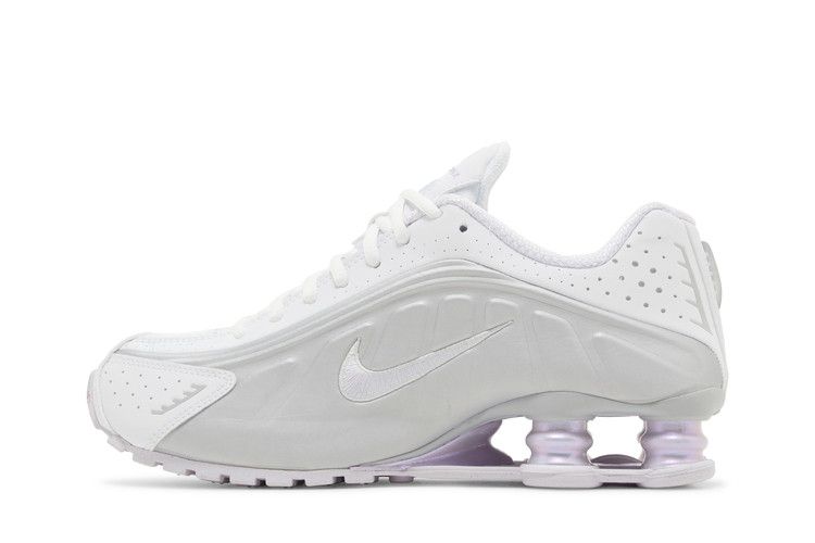 Nike Shox R4 Silver Purple - HF5076-100