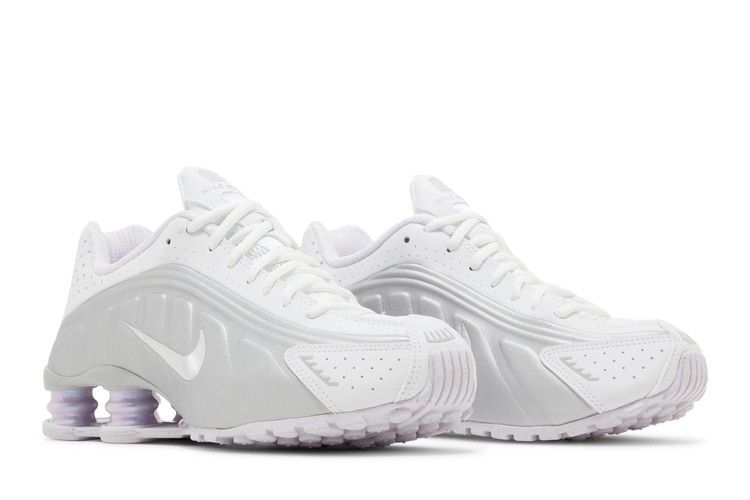 Nike Shox R4 Silver Purple - HF5076-100