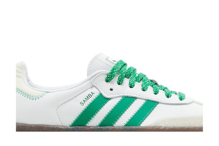 Adidas Sambae Cloud White Green - IE9105