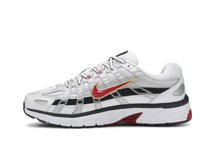 Nike P-6000 White Gold Red - BV1021-101