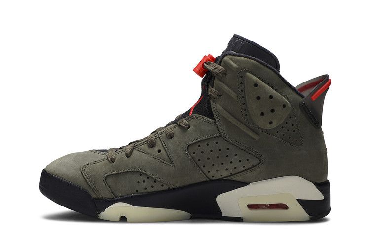 Air Jordan Air Jordan 6 Travis Scott Medium Olive - CN1084-200 / CN1085-200