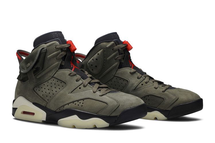 Air Jordan Air Jordan 6 Travis Scott Medium Olive - CN1084-200 / CN1085-200